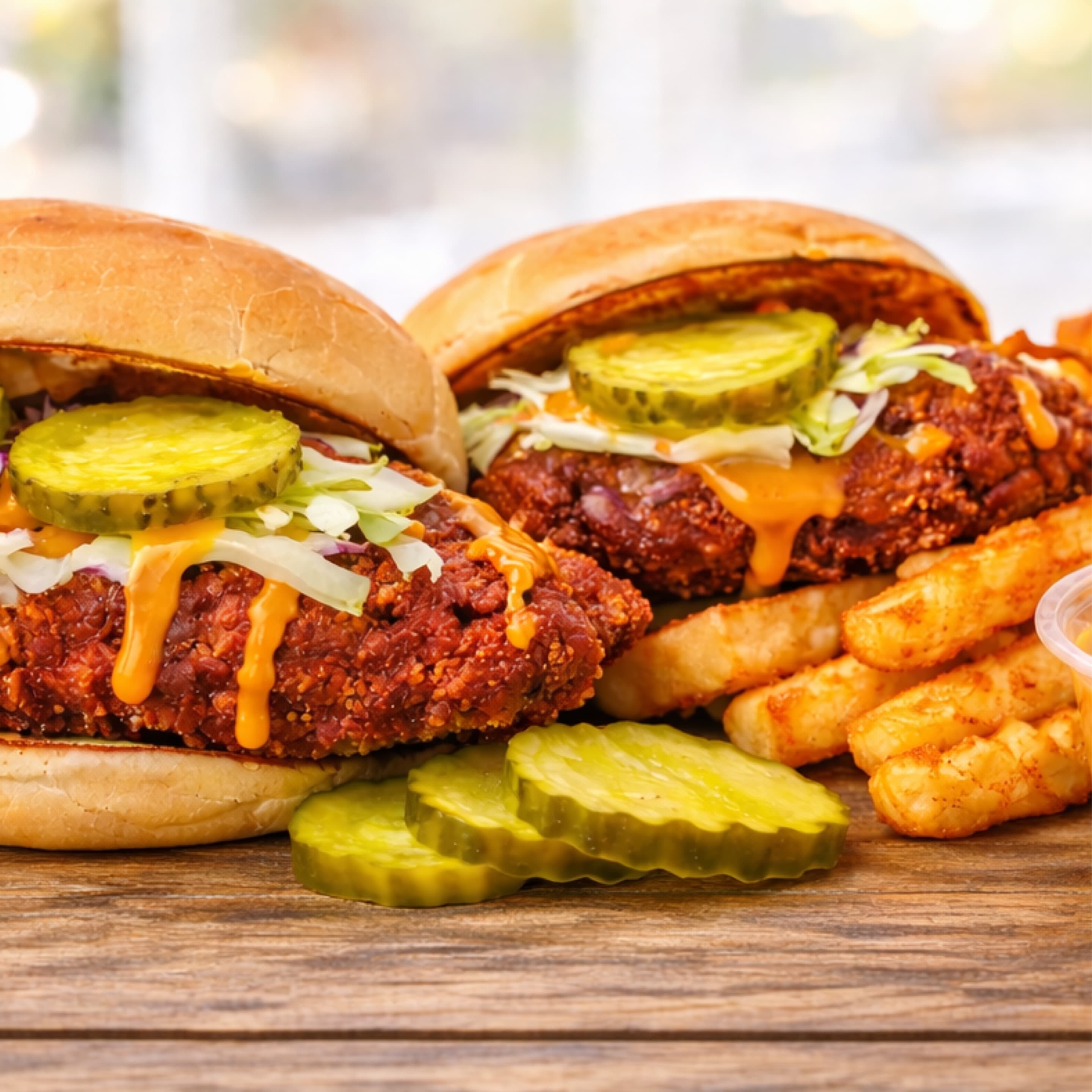 2 Sliders with Fries