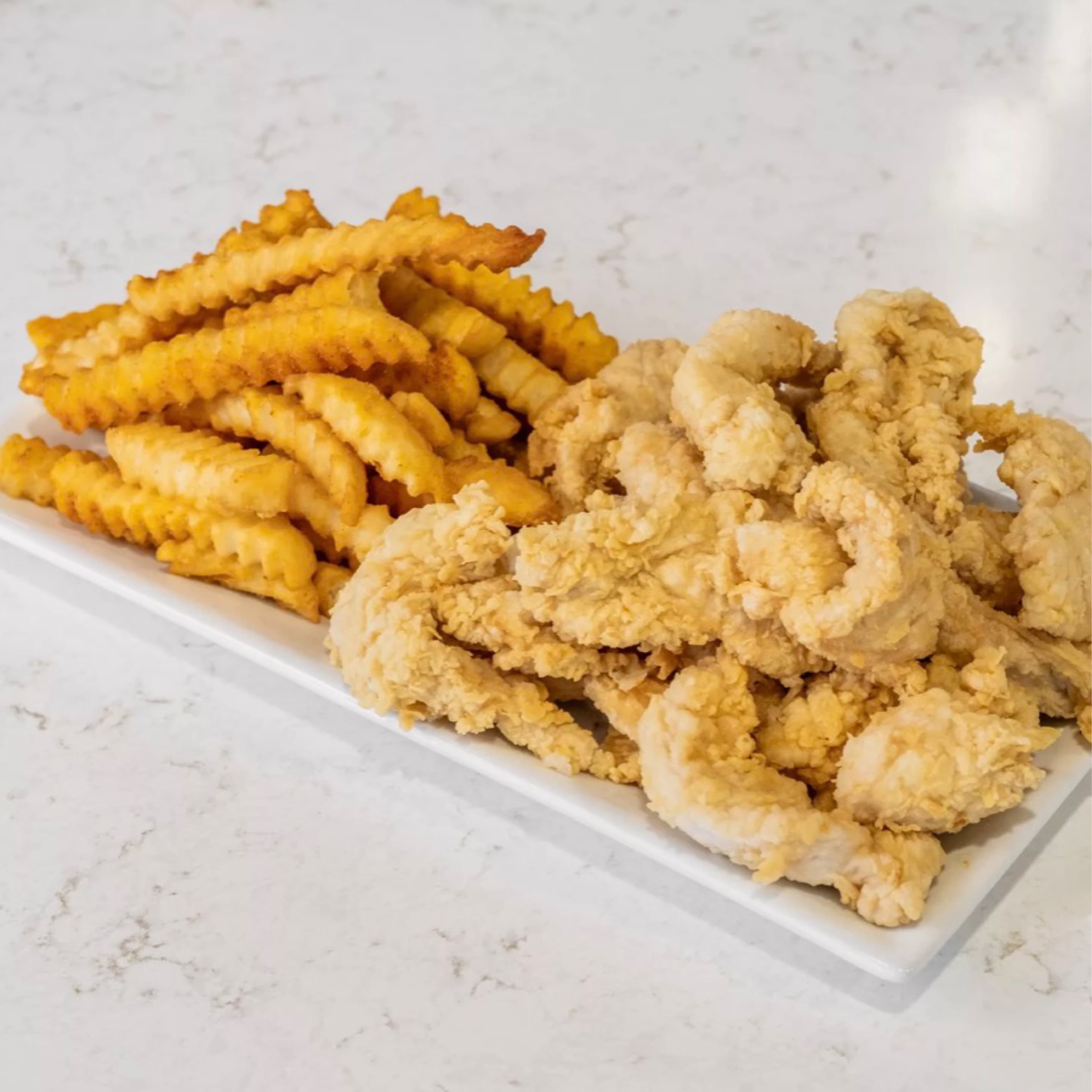 #9 10 Chicken Fingers W/Fries