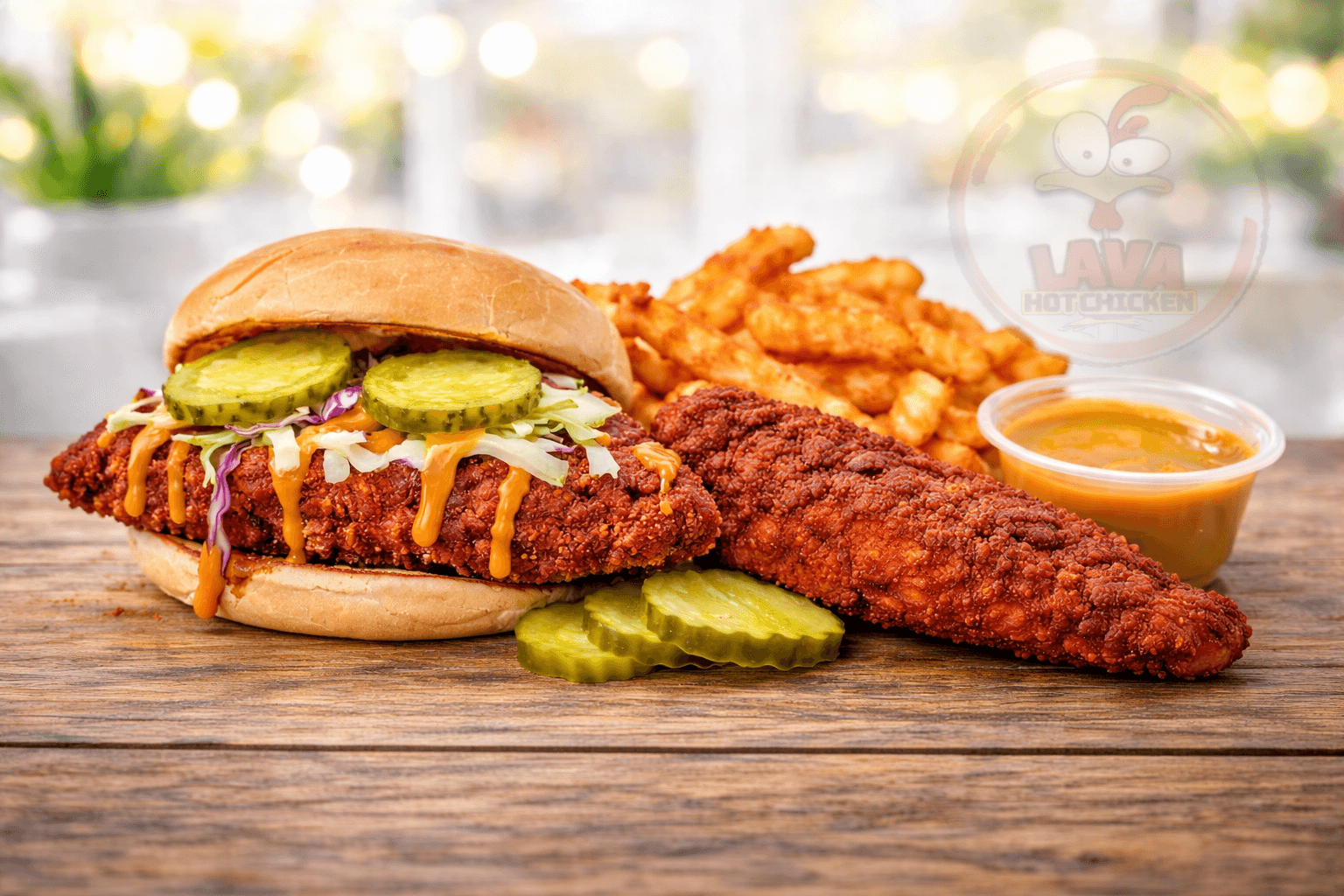 #3 Slider & Tender W/ Fries
